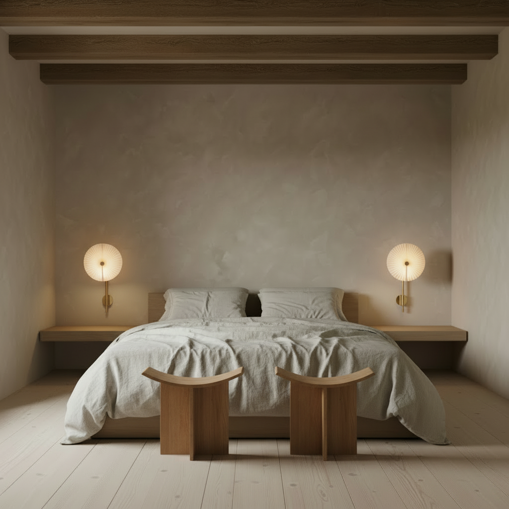 Gejst Liris Wall Sconce Light, Brass