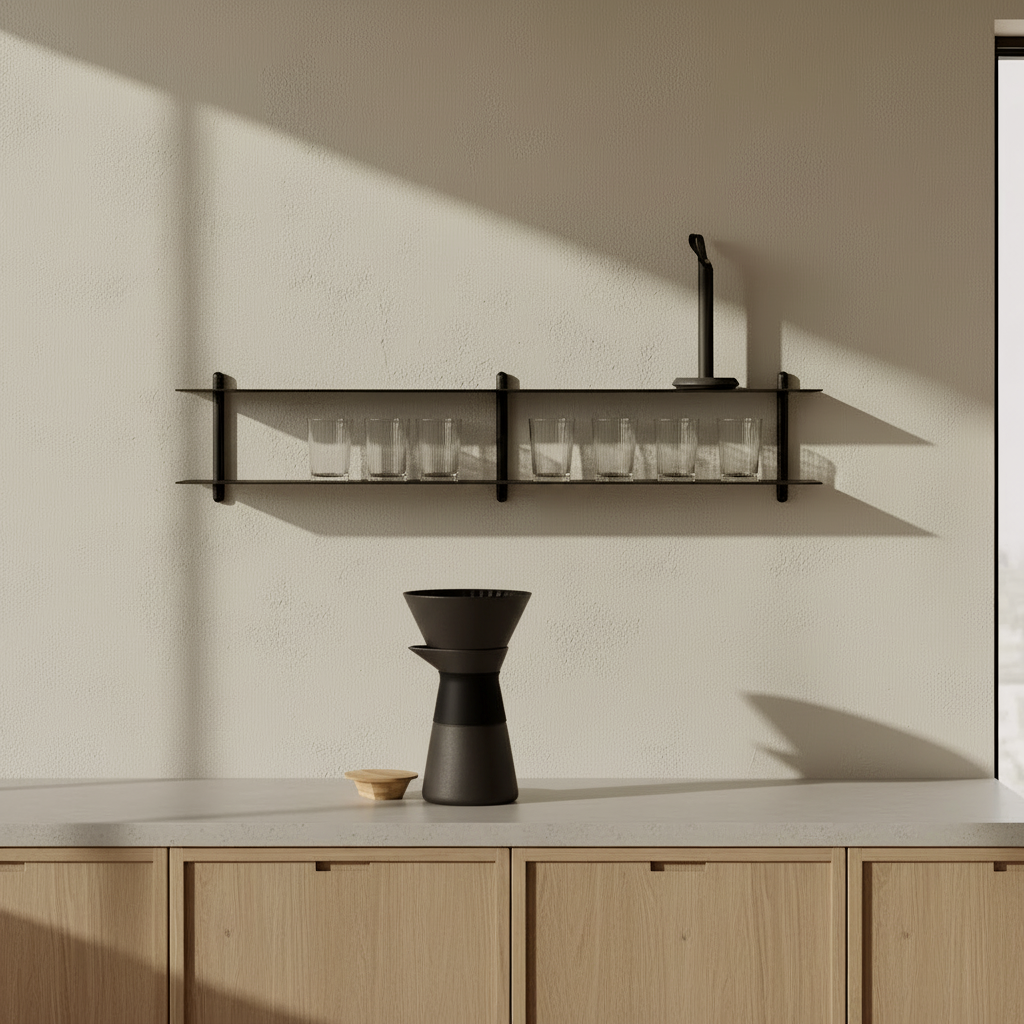 Gejst Nivo Shelf Small C - black ash/black