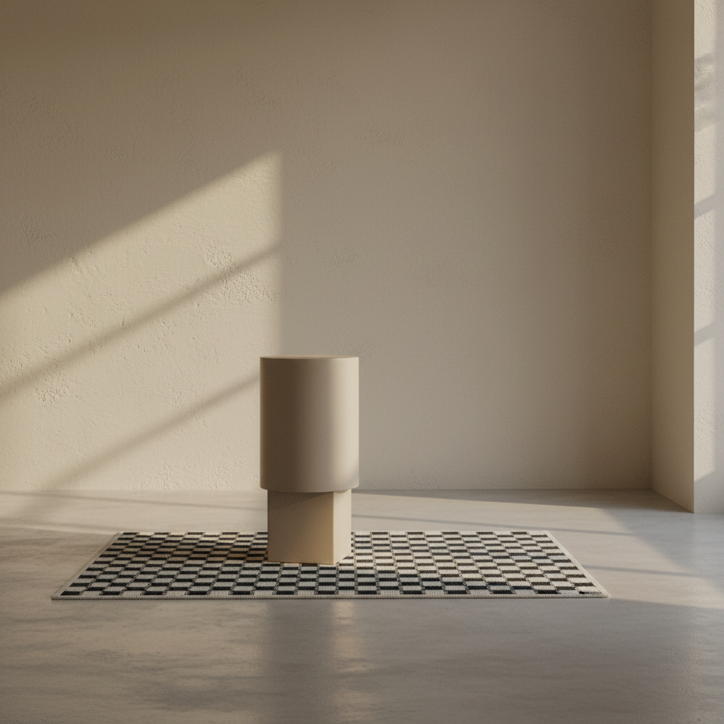 Vibeke Klint Rug VK-5 black/white