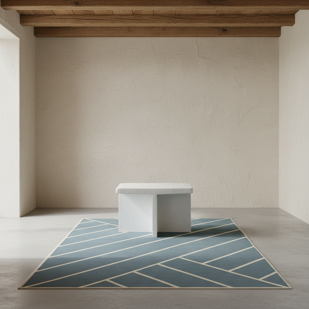 Vibeke Klint Rug VK-2, Light Blue