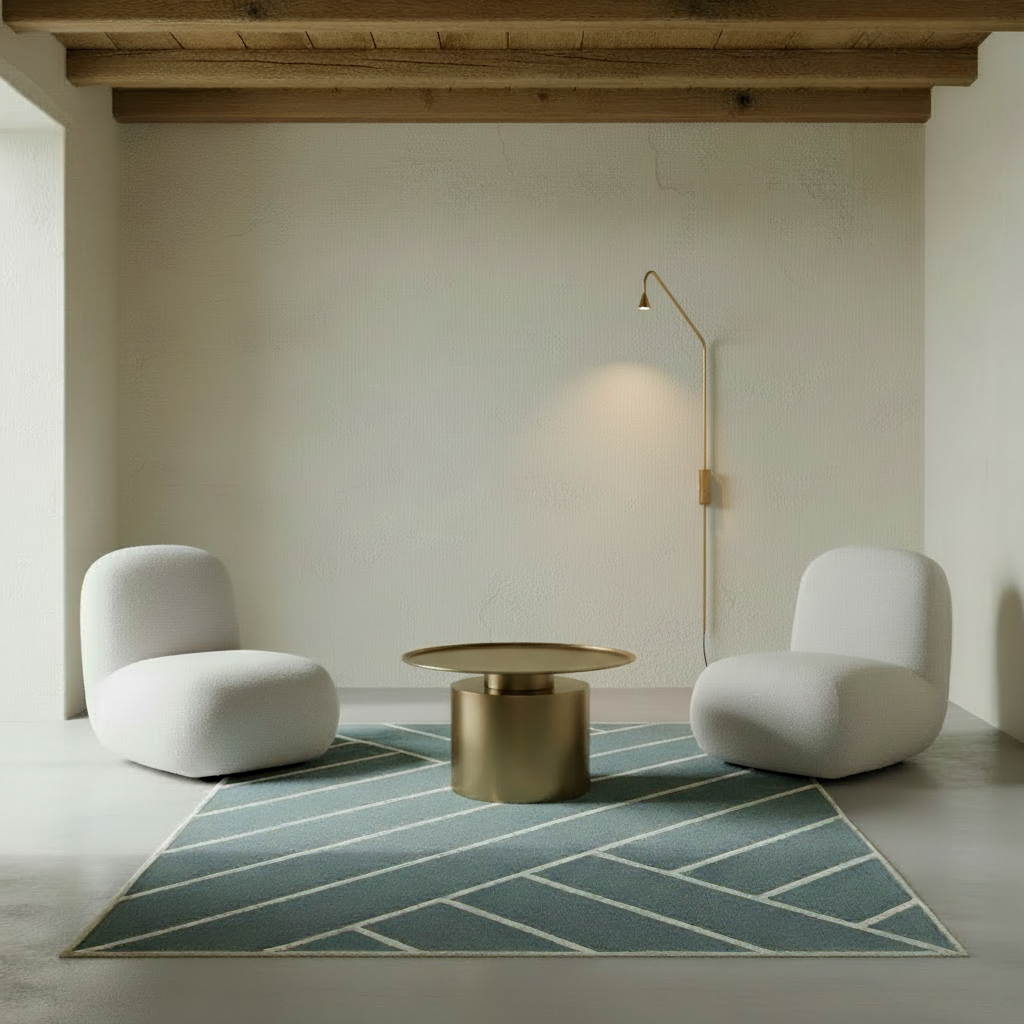 Vibeke Klint Rug VK-2, Light Blue