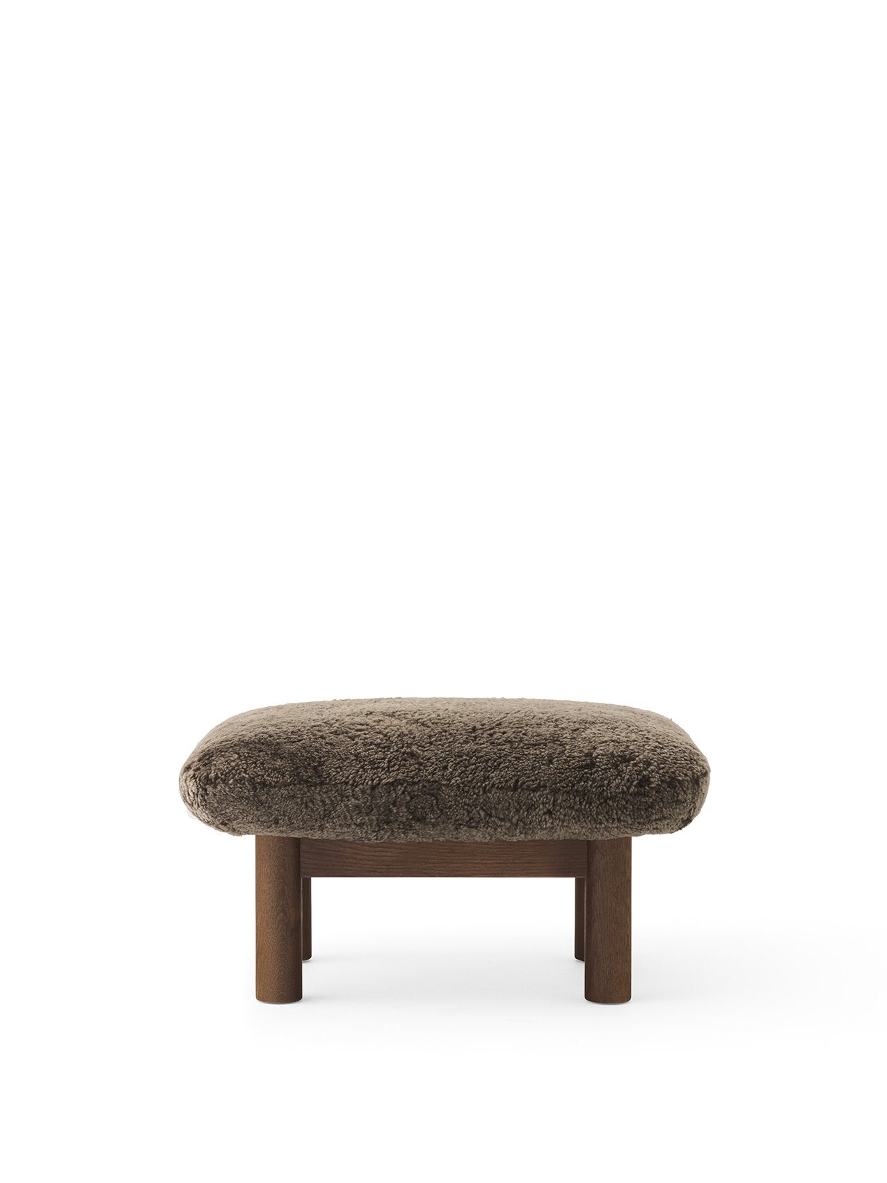 Audo Brasilia Ottoman, Sheepskin
