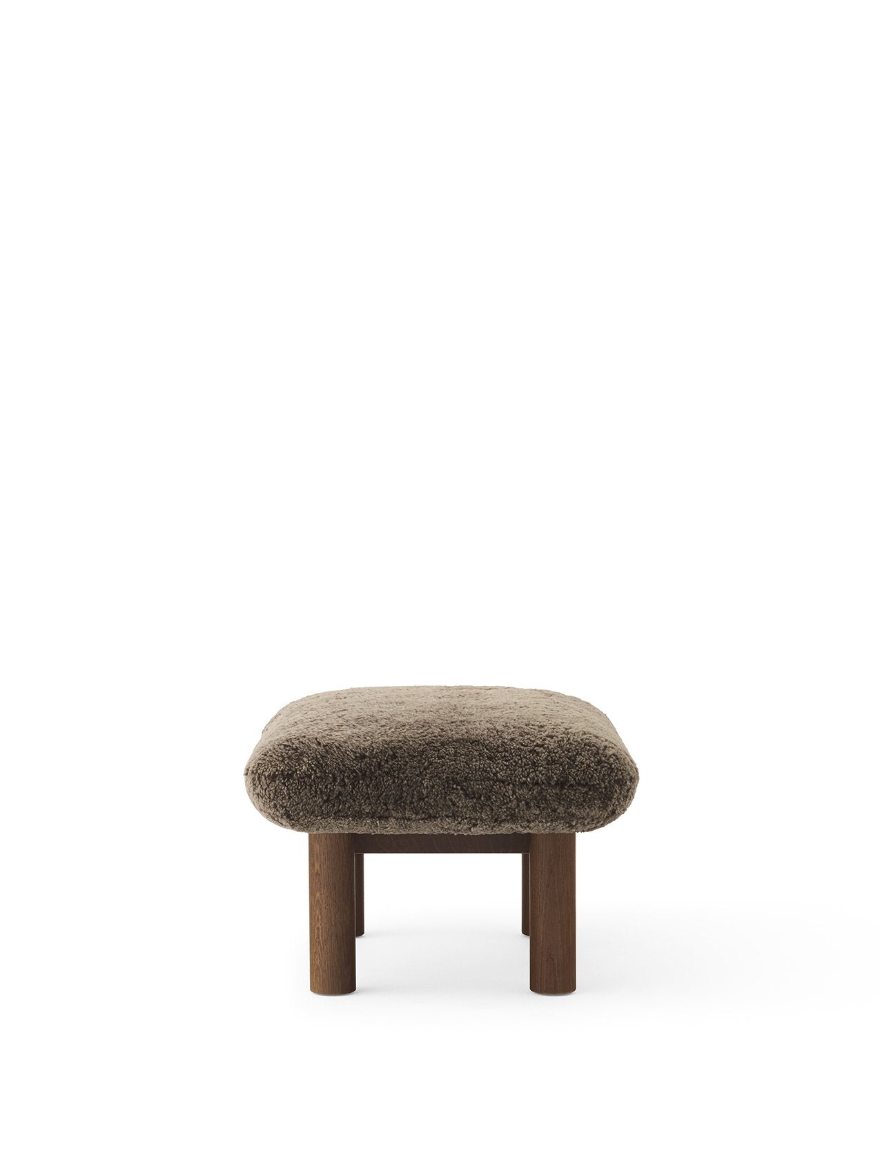 Audo Brasilia Ottoman, Sheepskin