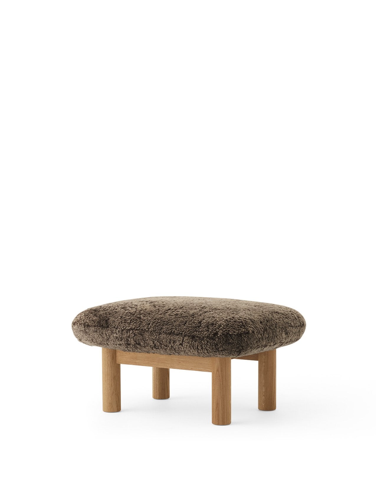 Audo Brasilia Ottoman, Sheepskin