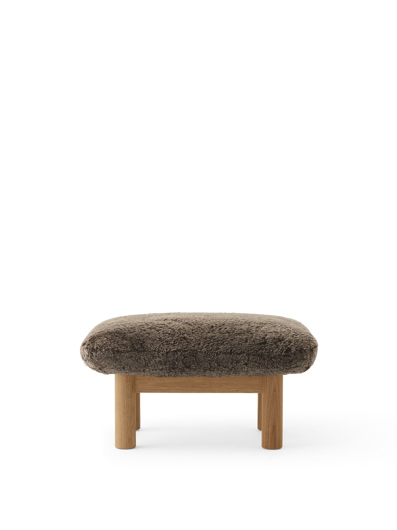Audo Brasilia Ottoman, Sheepskin