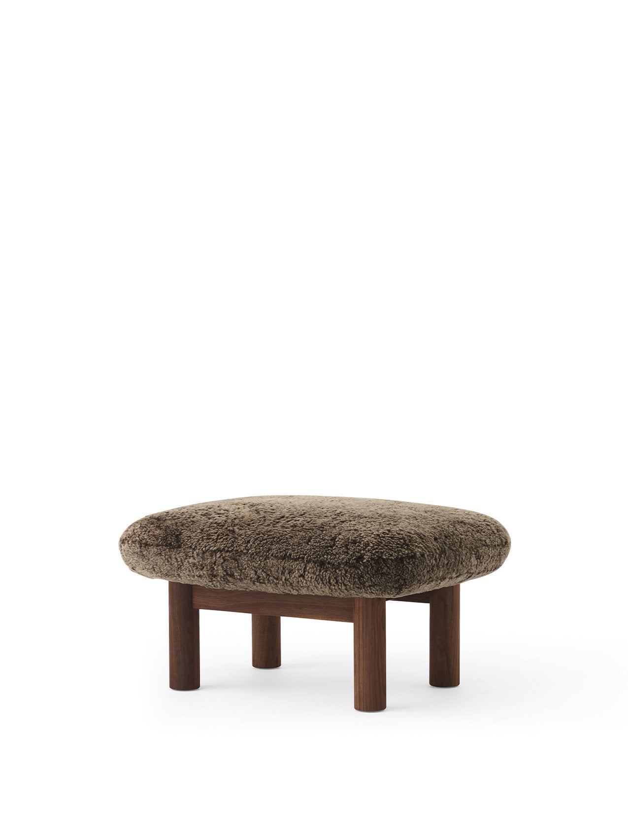 Audo Brasilia Ottoman, Sheepskin