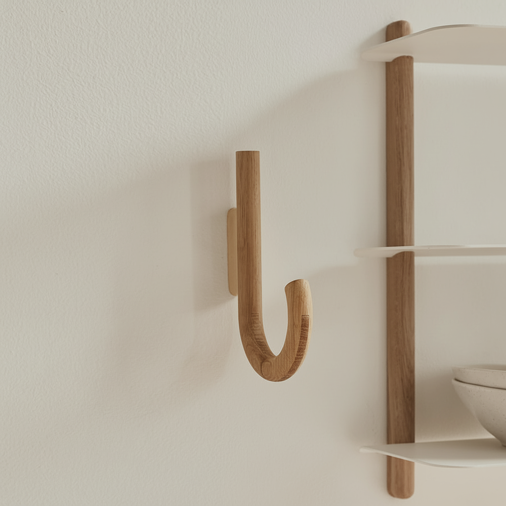 Gejst Nivo Shelf Large D - light oak/white
