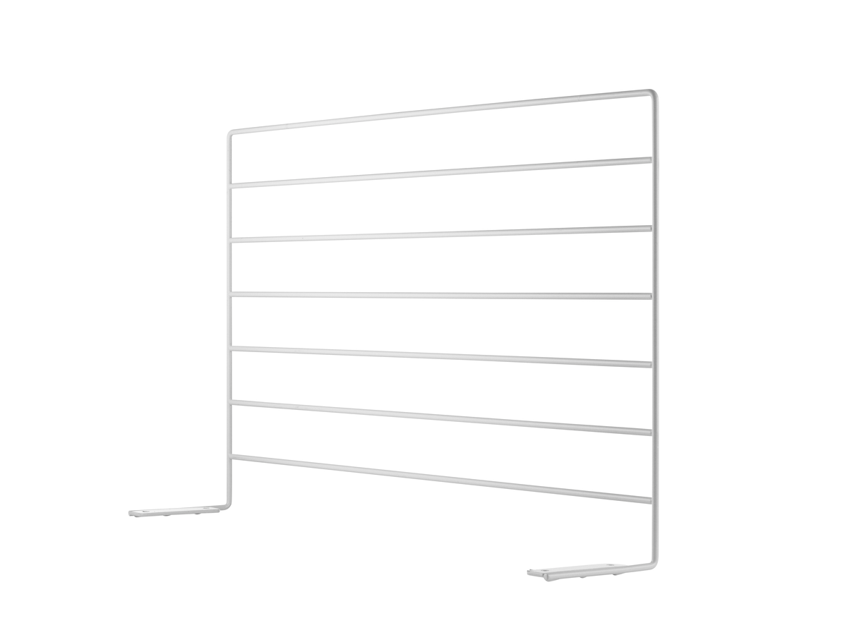 Wire screen for desktop in White, room setting