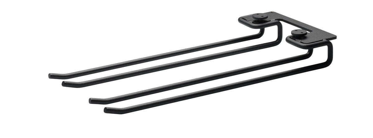Hanger rack d30 cm in Black, room setting