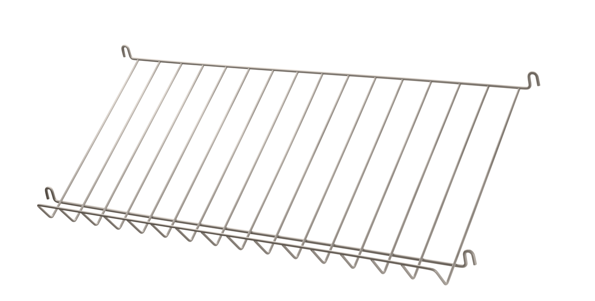 Magazine shelf w78 x d30 cm in Beige, room setting