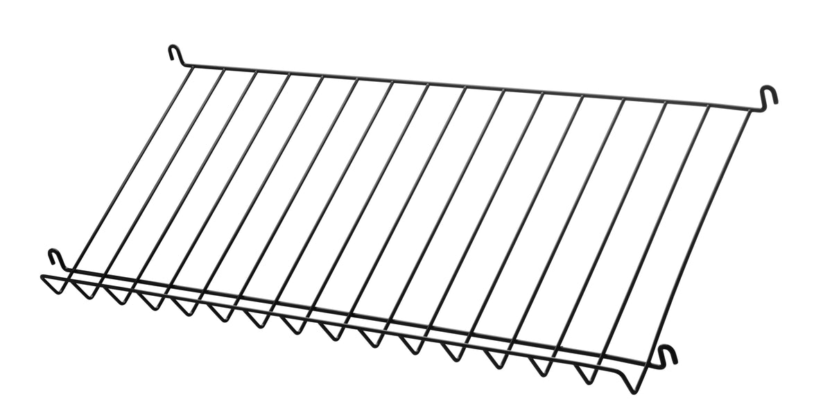 Magazine shelf w78 x d30 cm in Black, room setting