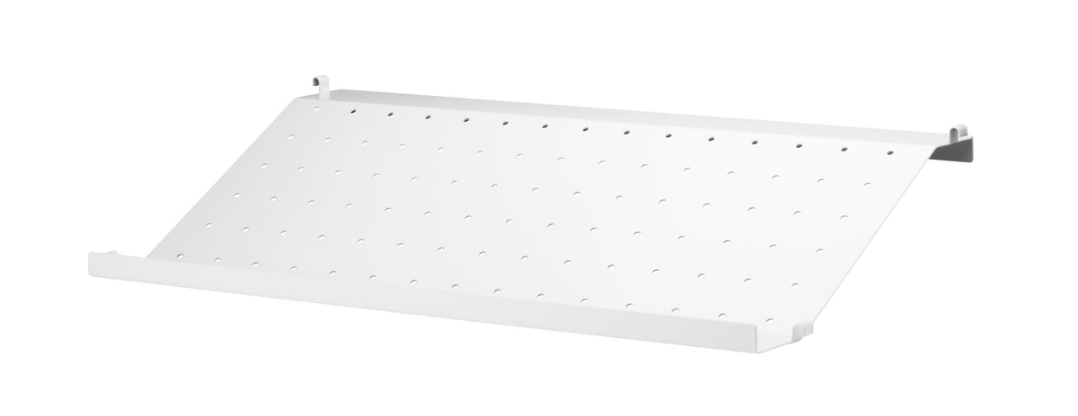 Shoe Shelf w58 x d30 cm in White, room setting