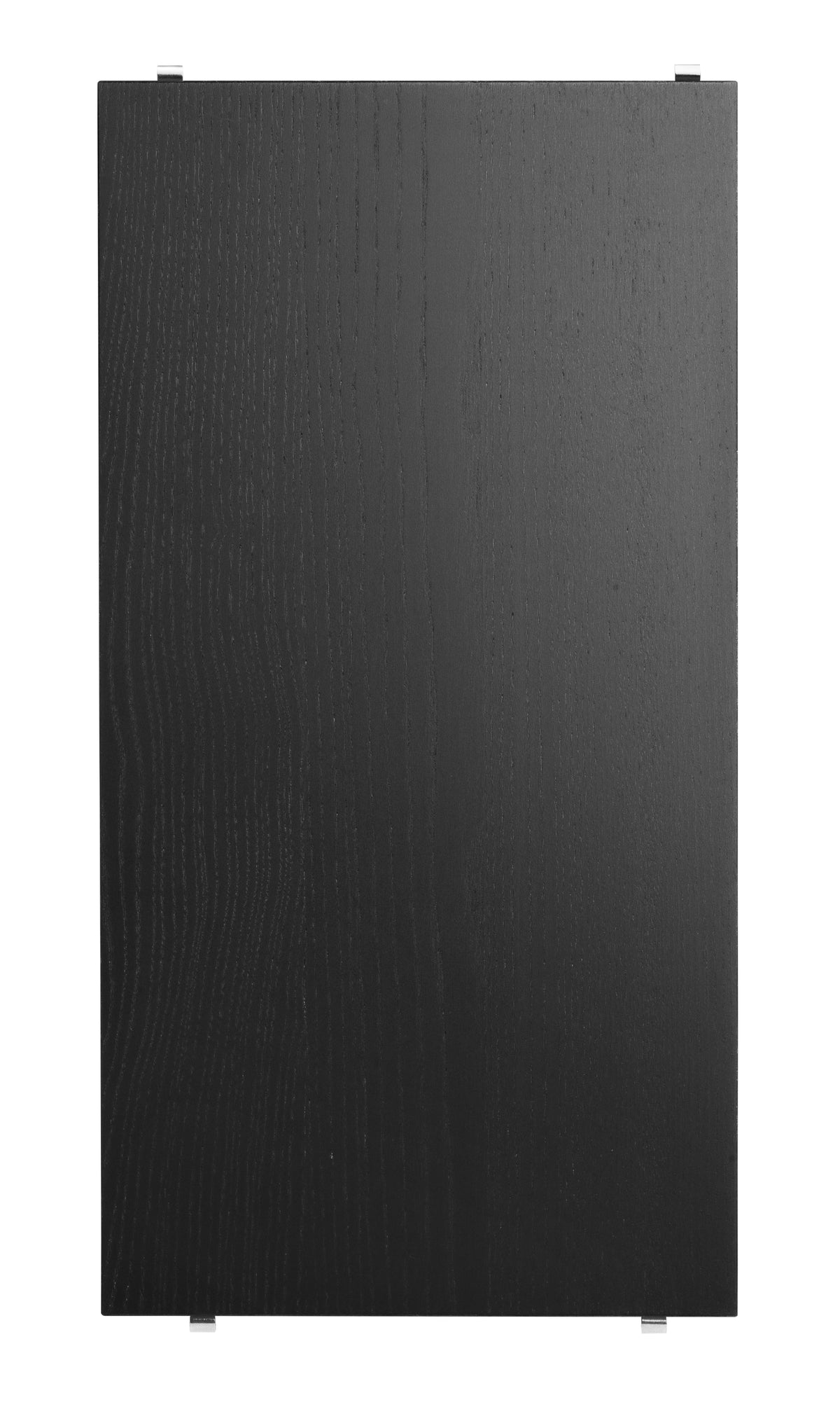 Shelf w58 x d30 cm in Black stained ash, room setting