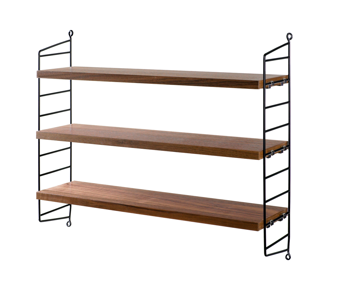 String Pocket in Walnut/Black, room setting