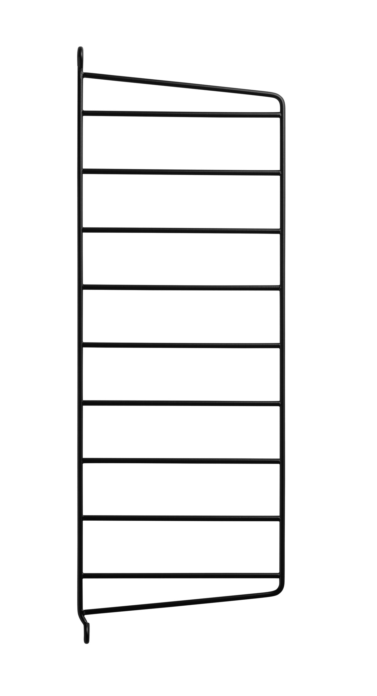 Wall Panel h50 x d20 cm in Black, room setting