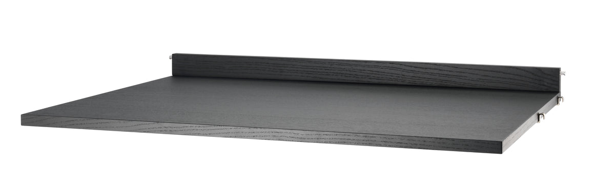 Work Desk w78 x d58 cm in Black stained ash, room setting