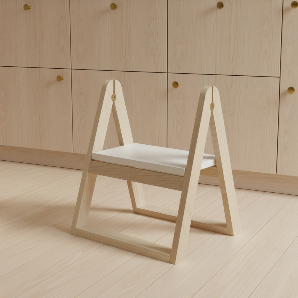 Gejst Reech Step Stool, Ash