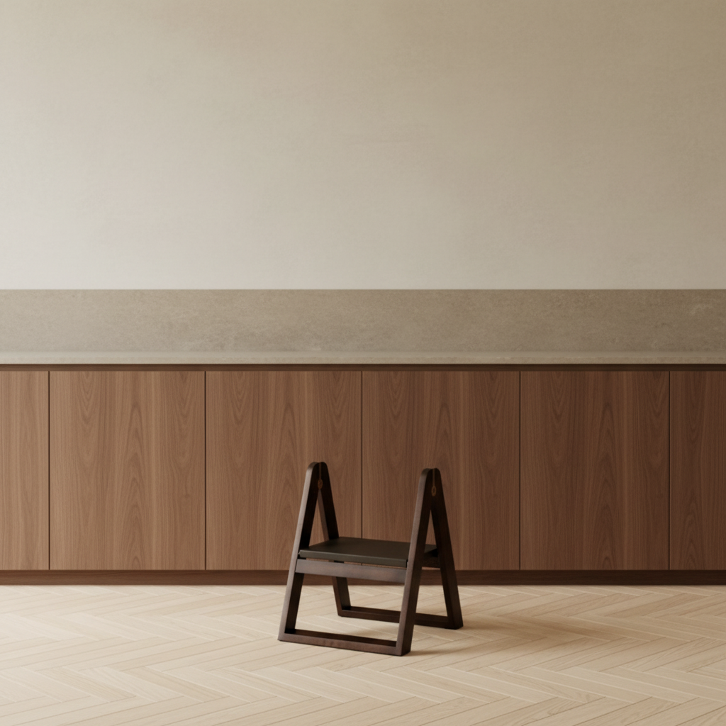 Gejst Reech Step Stool, Dark Ash