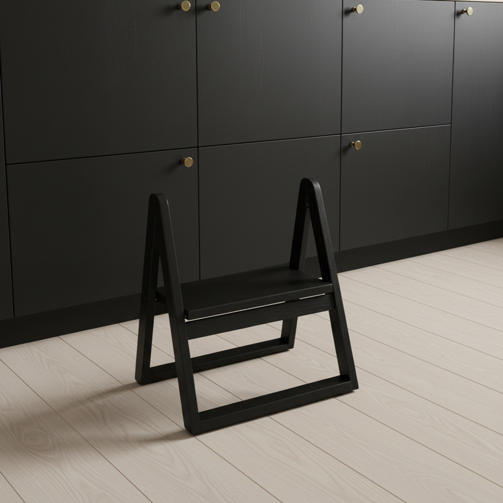 Gejst Reech Step Stool, Black