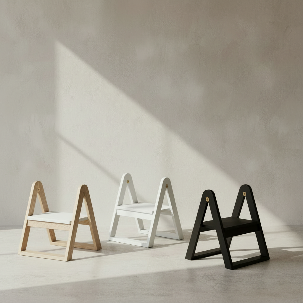 Gejst Reech Step Stool, White
