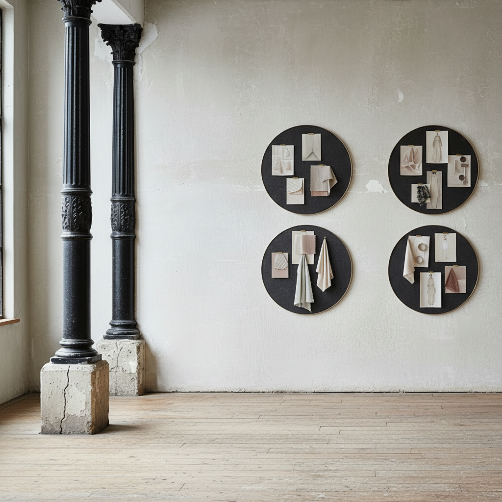 Gejst Retell pinboard - black brass