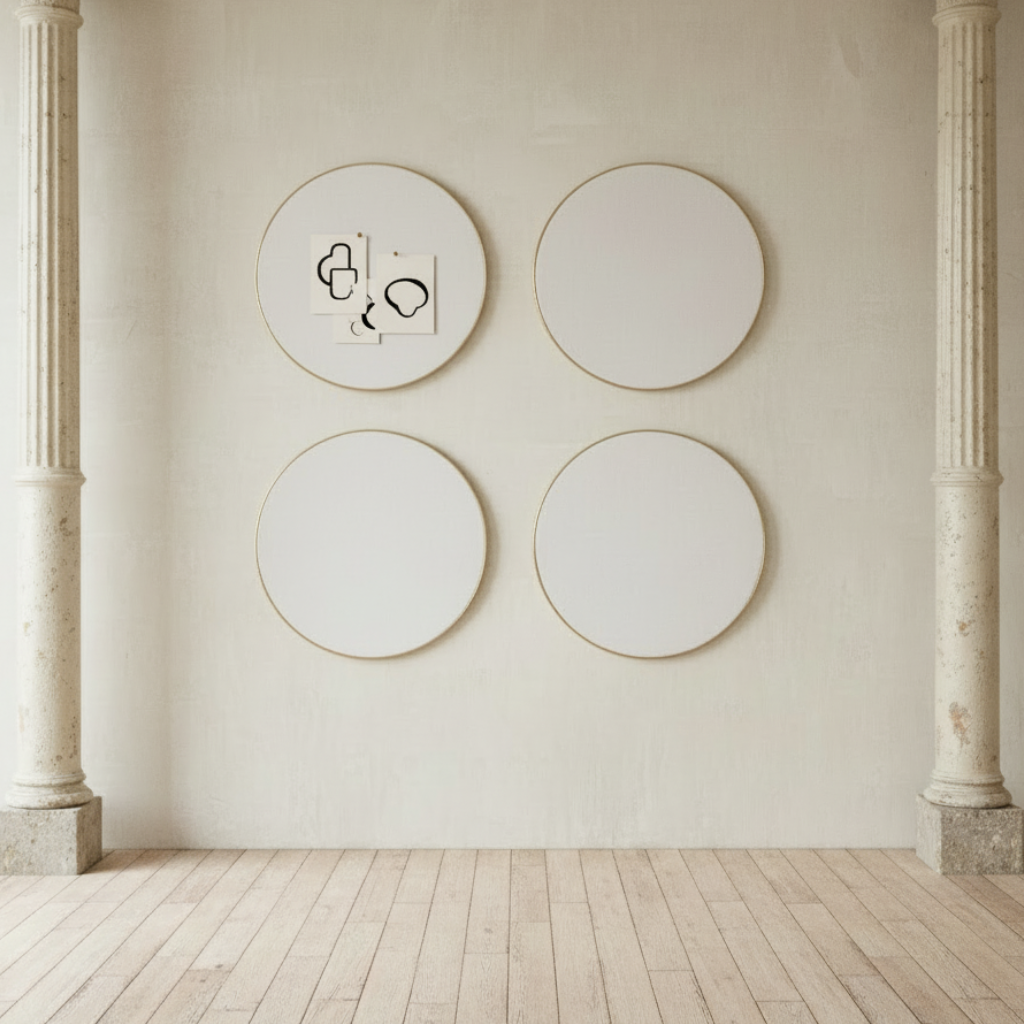 Gejst Retell pinboard - white brass