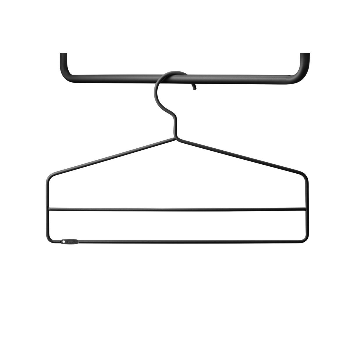 Coat hanger in Black by String Furniture