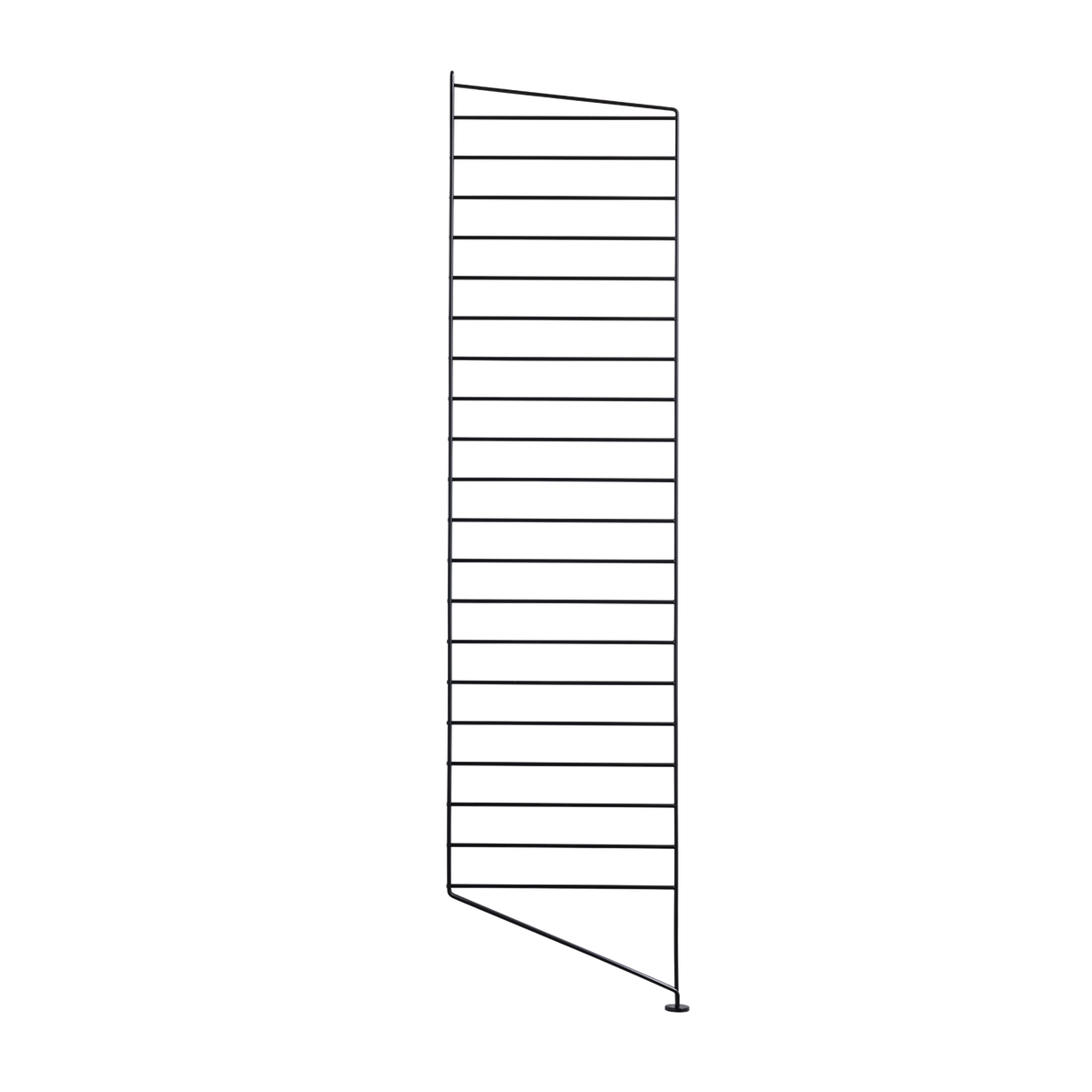 Floor Panel h115 x d30 cm in Black by String Furniture
