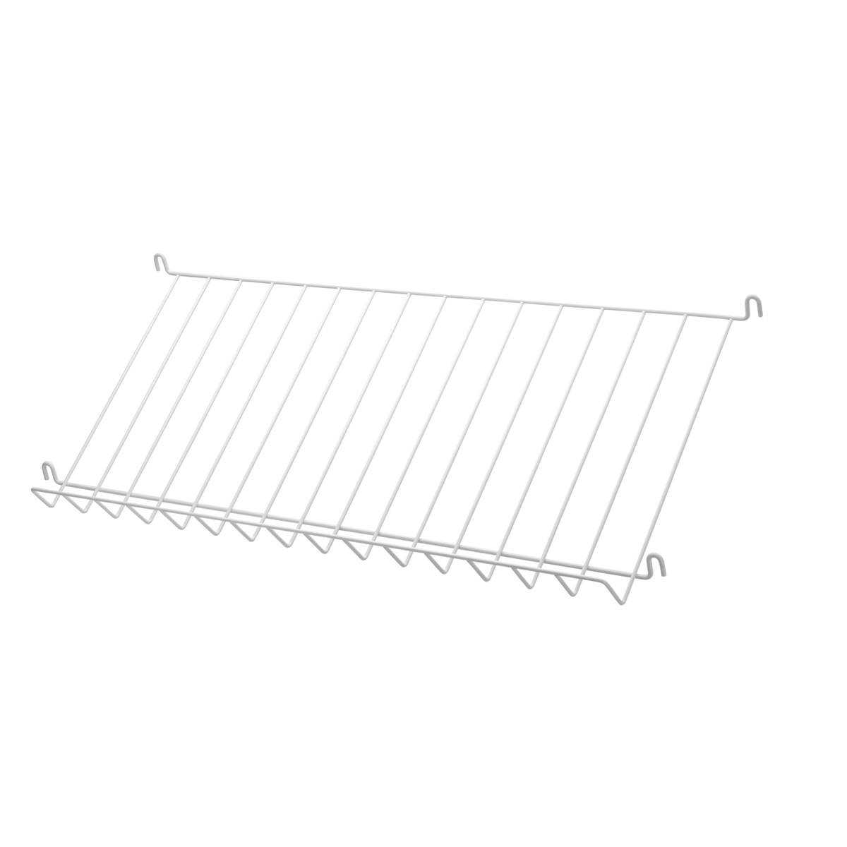 Magazine shelf w78 x d30 cm in White by String Furniture