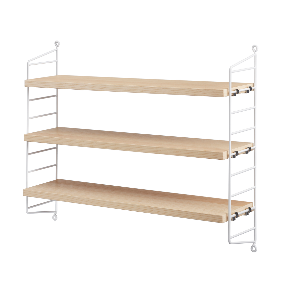 String Pocket in Ash/White by String Furniture