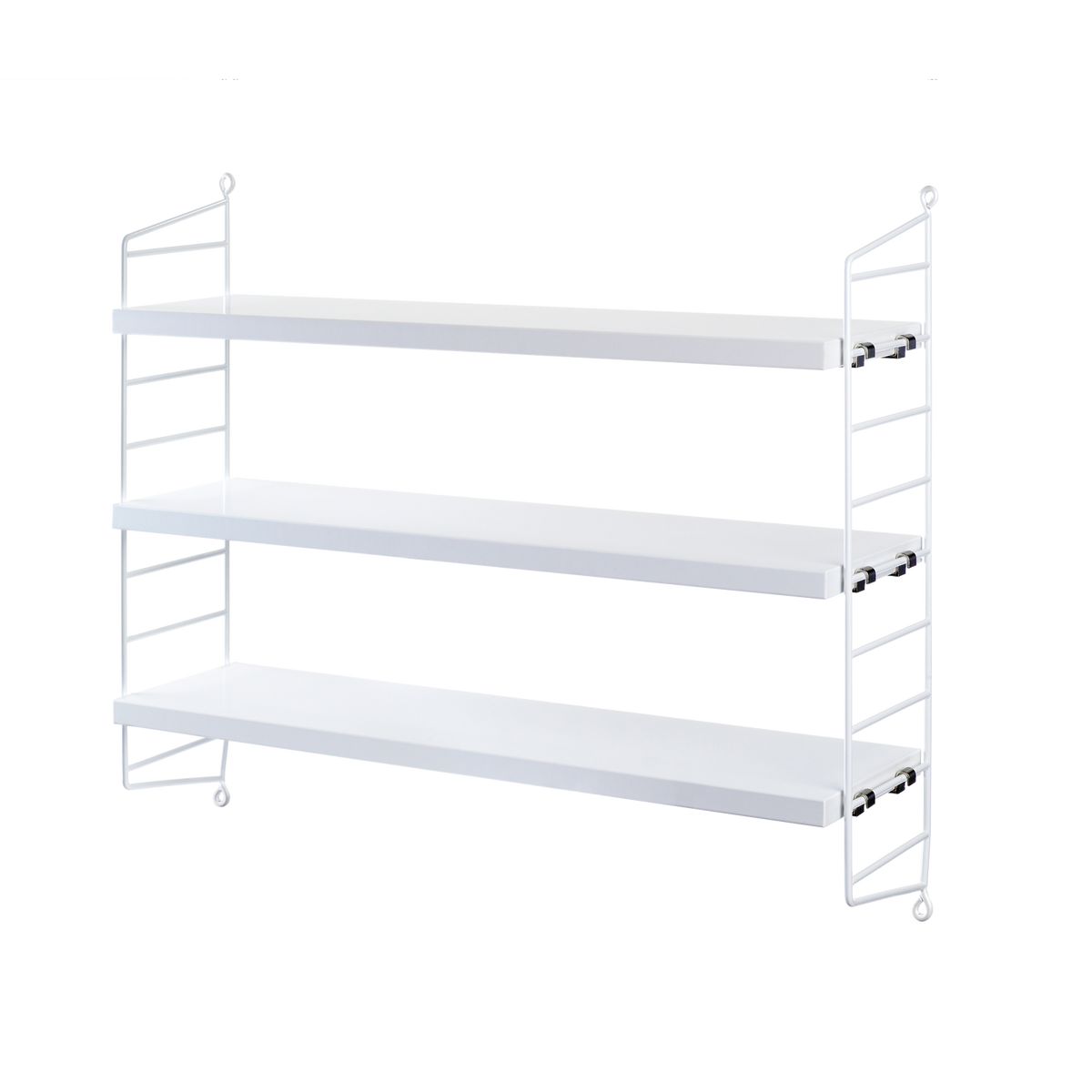 String Pocket in White/White by String Furniture