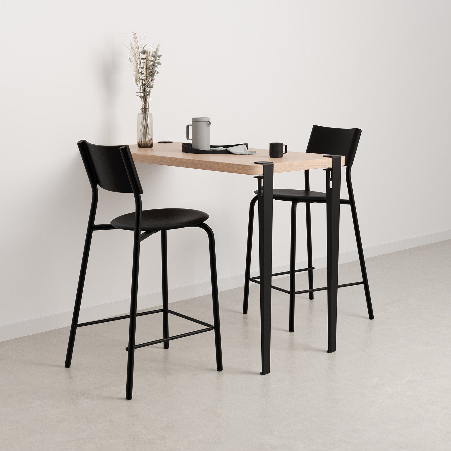 TIPTOE SSDr bar chair - recycled plastic