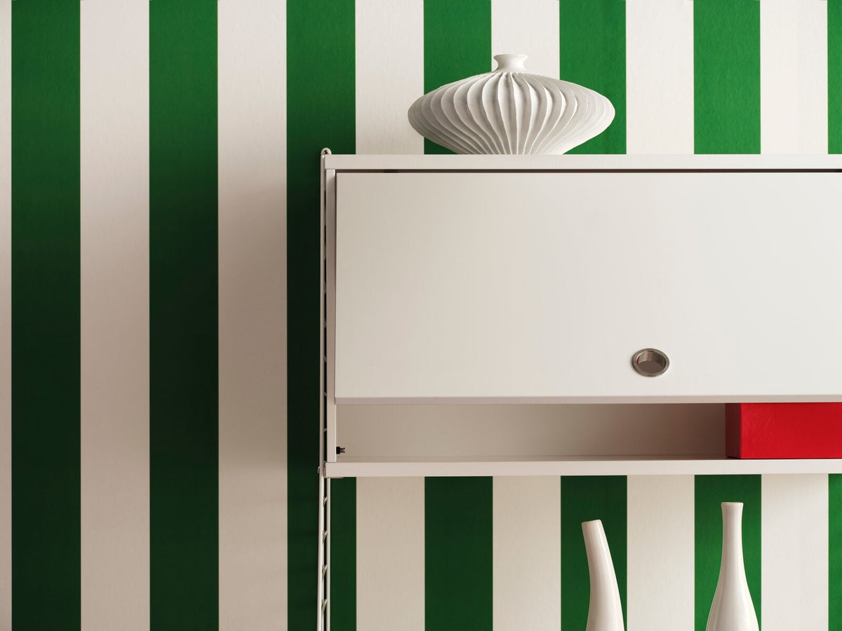 Cabinet with Flip Door w58 x d30 x h42 cm in White, room setting
