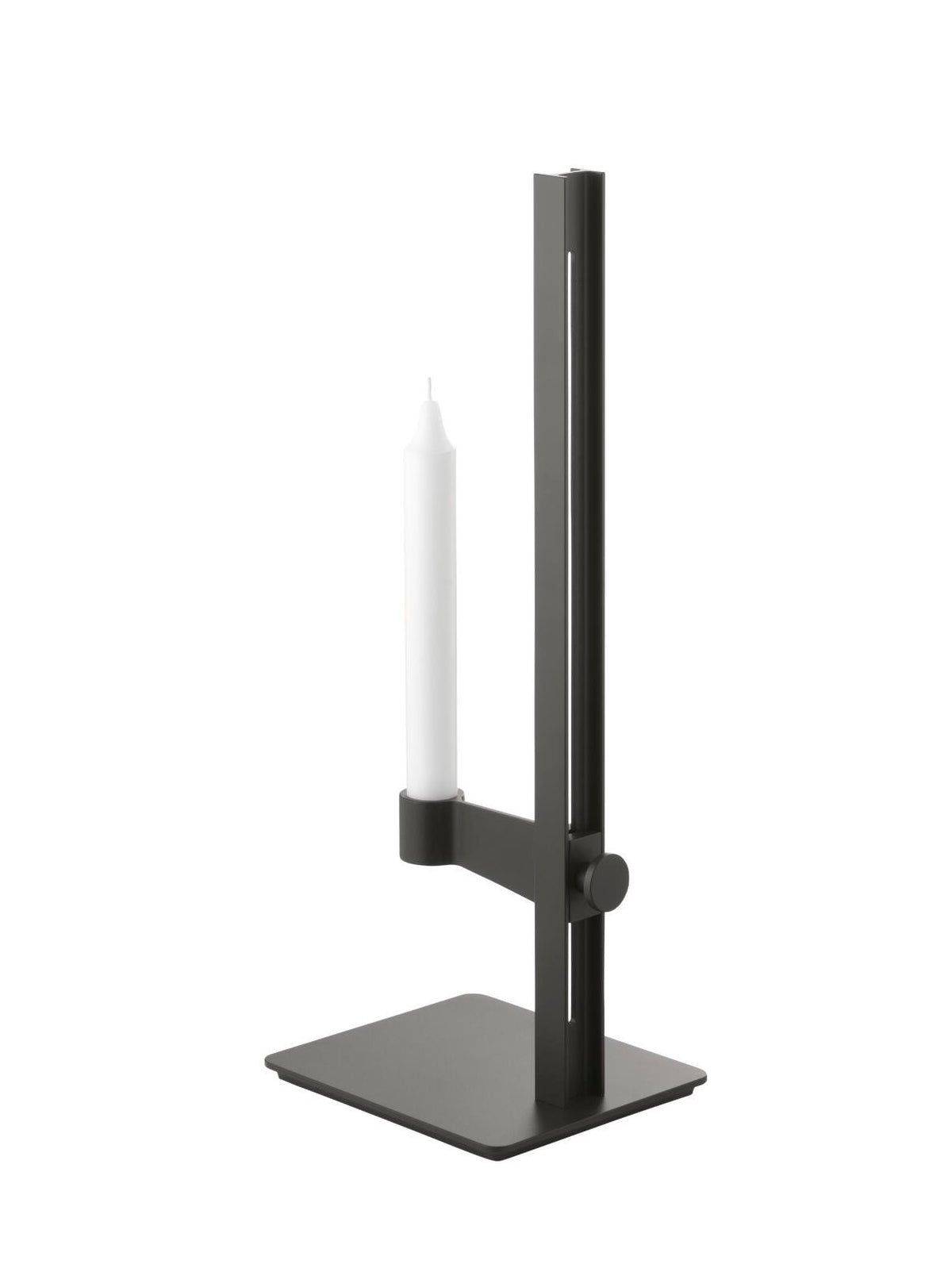 Museum Candle Holder in Dark brown, room setting