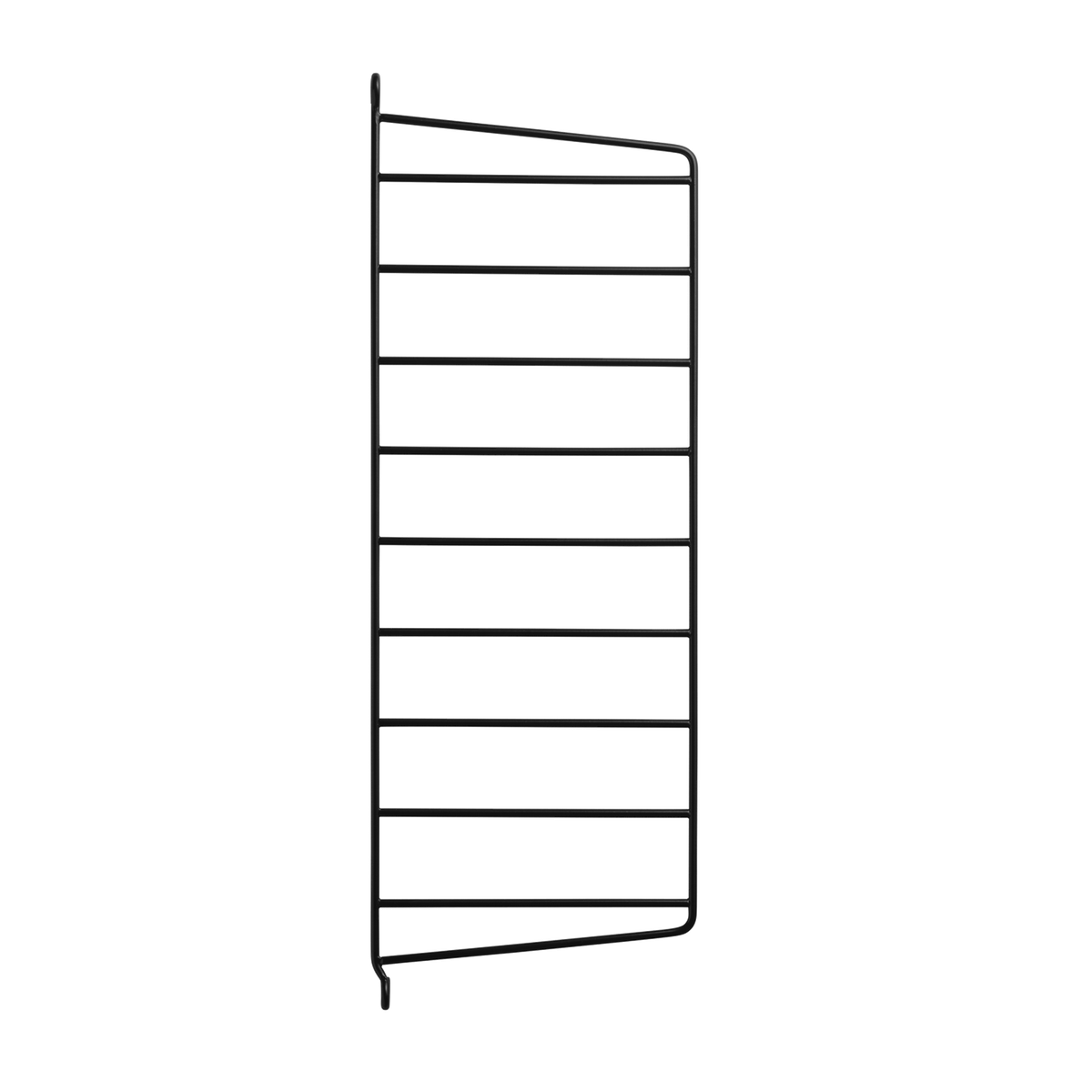 Wall Panel h50 x d20 cm in Black by String Furniture
