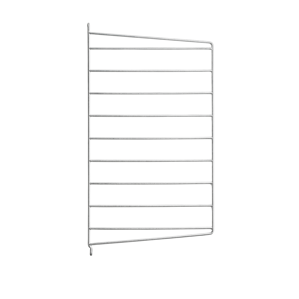 Wall Panel h50 x d30 cm in Galvanized by String Furniture