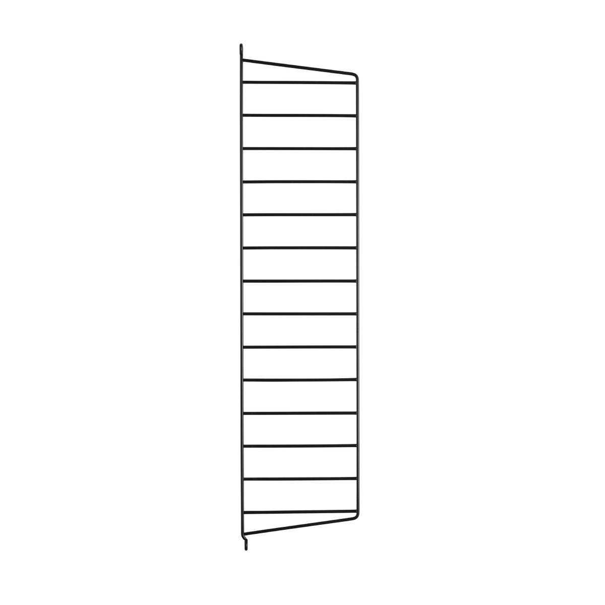 Wall Panel h75 x d20 cm in Black by String Furniture