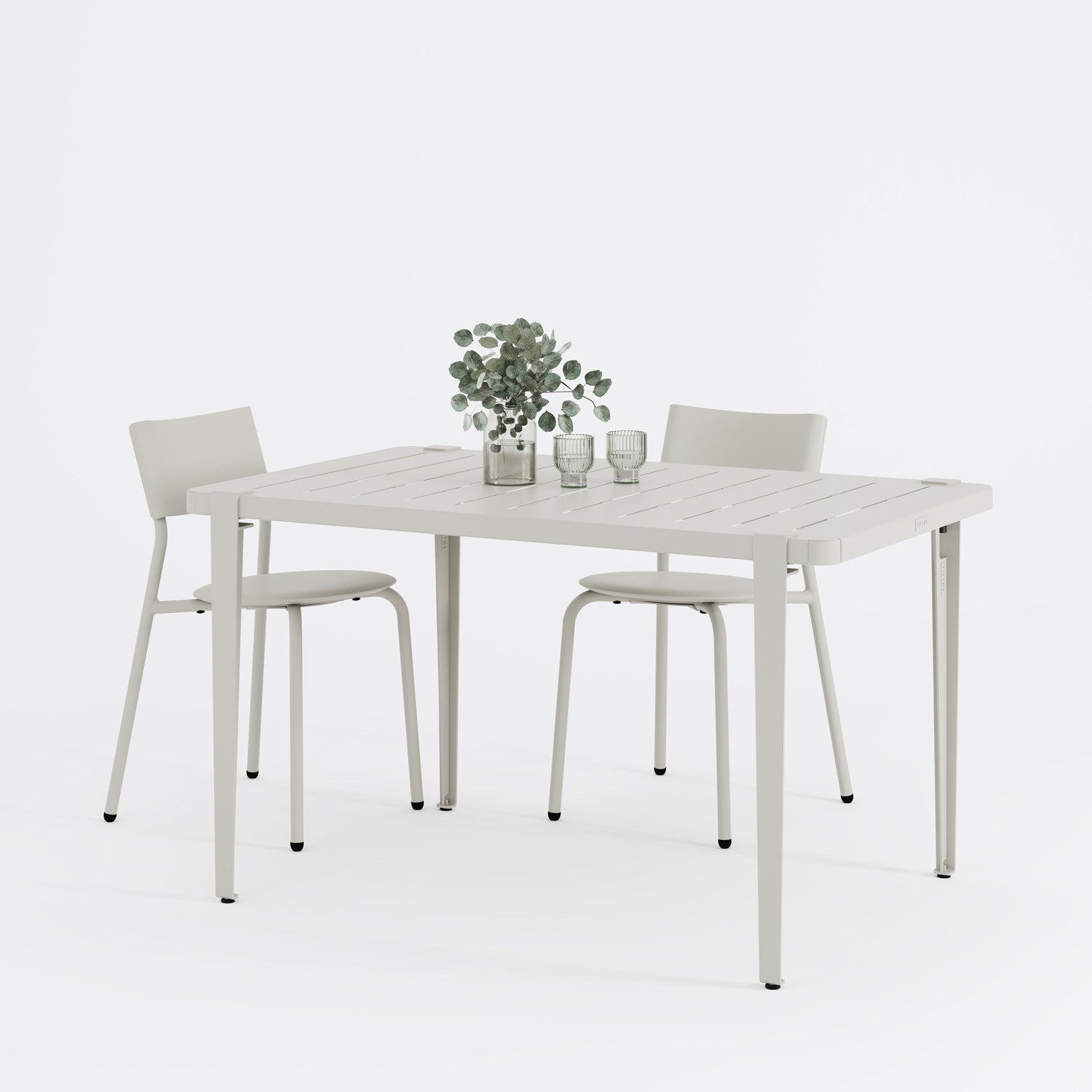 TIPTOE Outdoor table - powder-coated steel