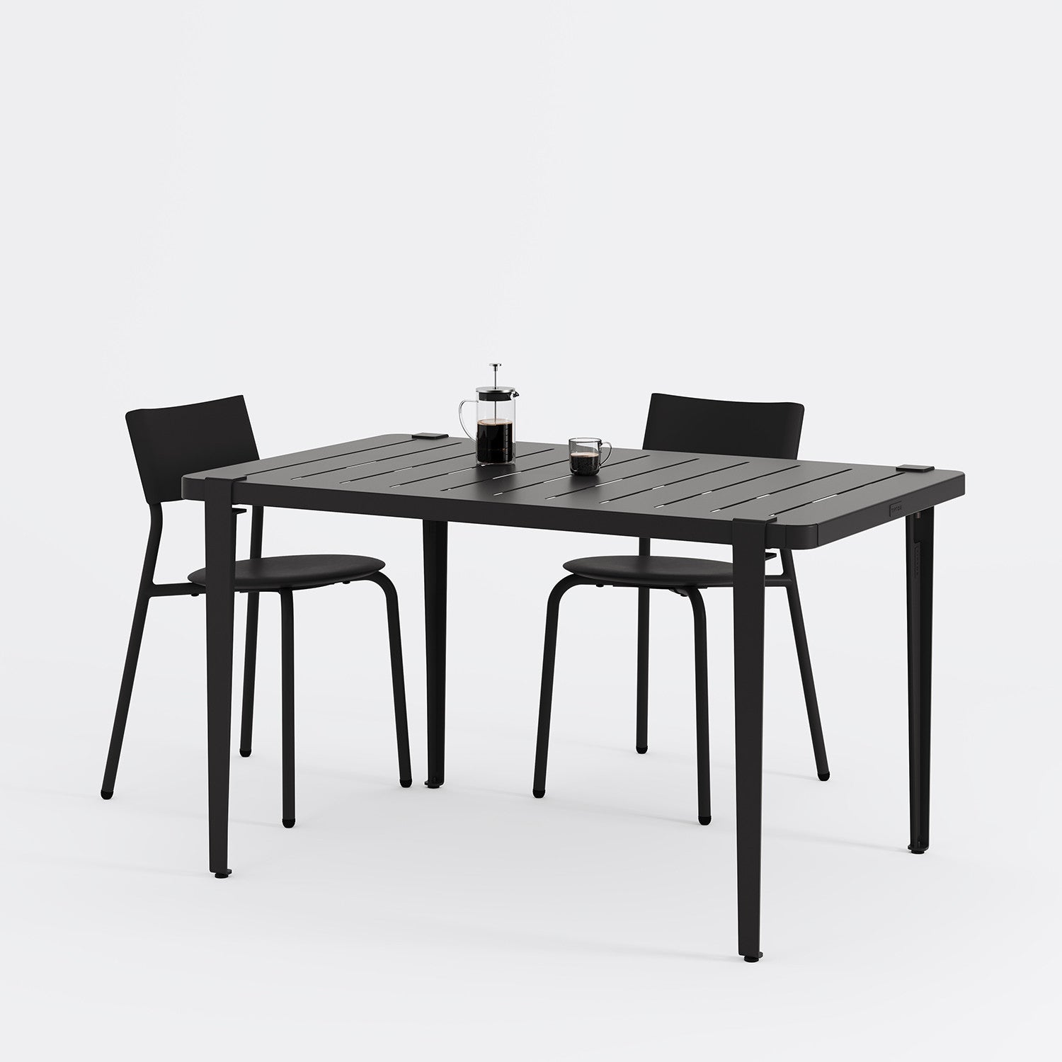 TIPTOE Outdoor table - powder-coated steel