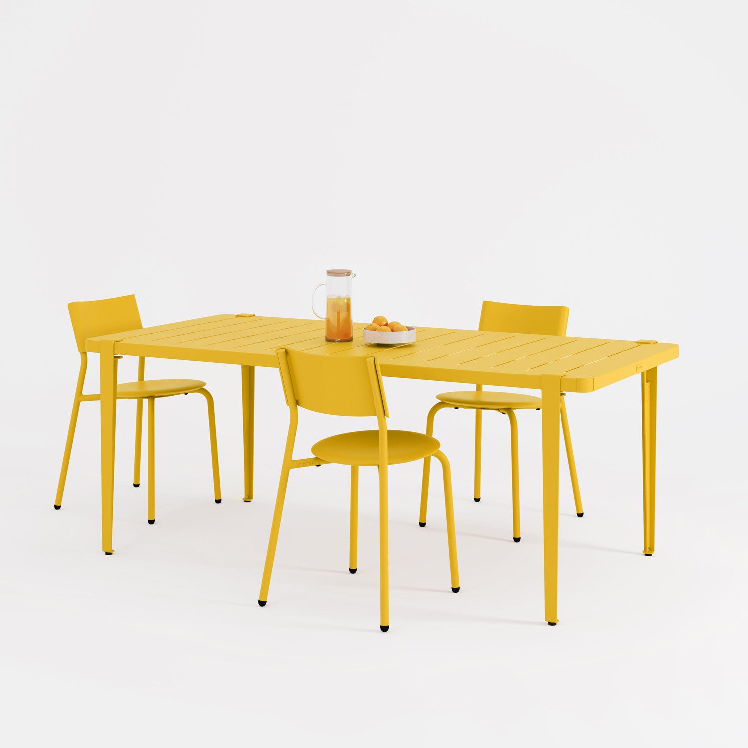 TIPTOE Outdoor table - powder-coated steel