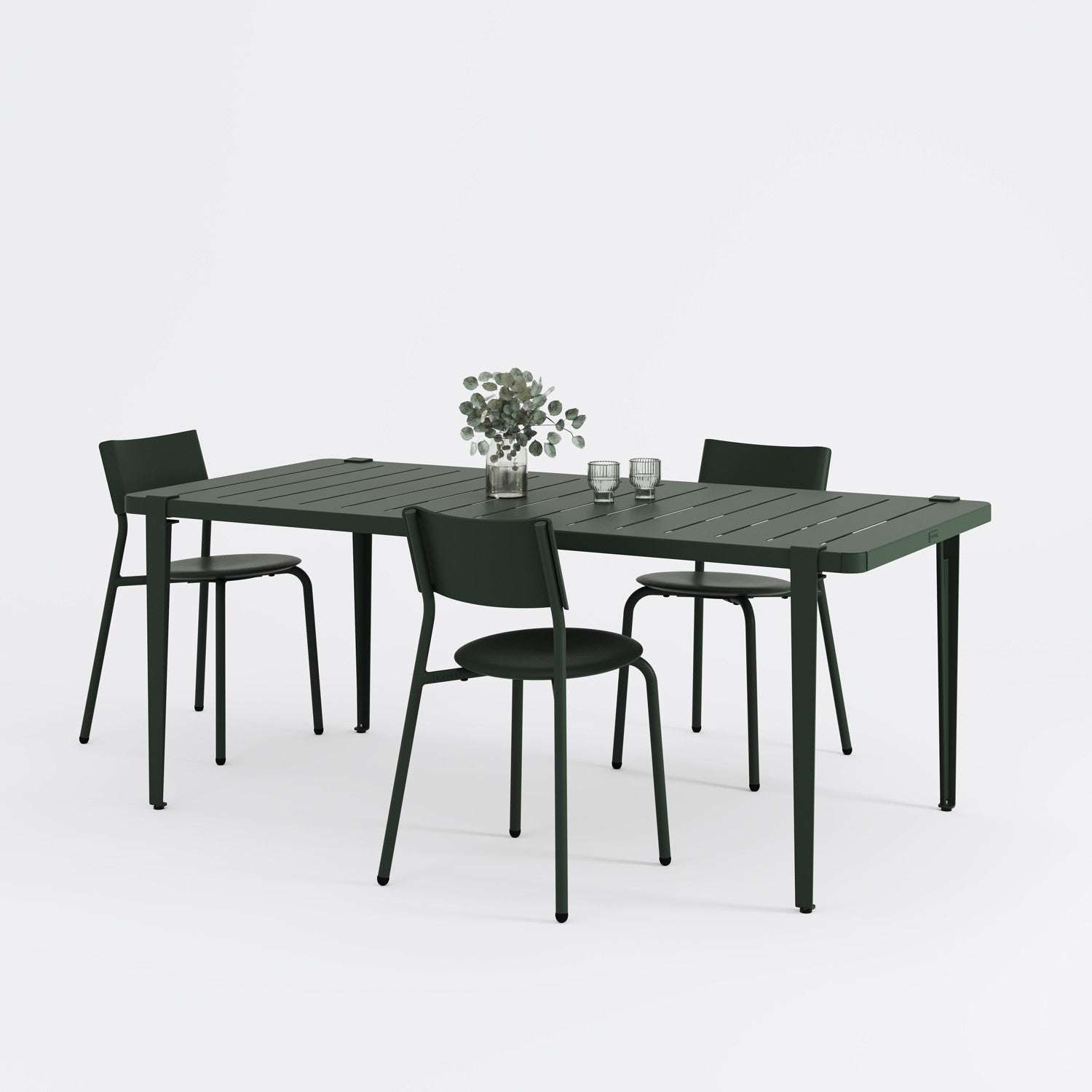 TIPTOE Outdoor table - powder-coated steel