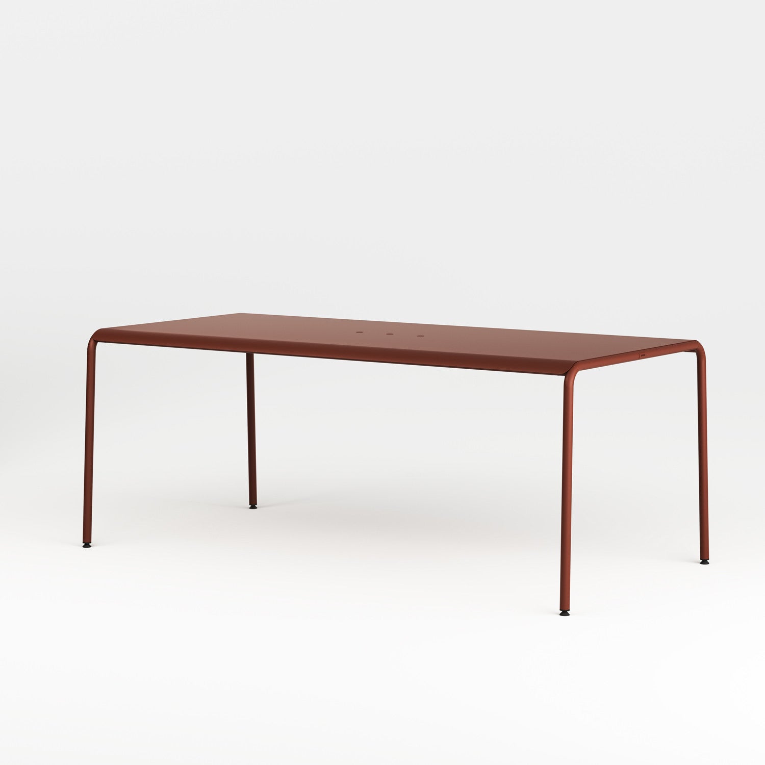 TIPTOE PANORAMA outdoor table - powder-coated steel