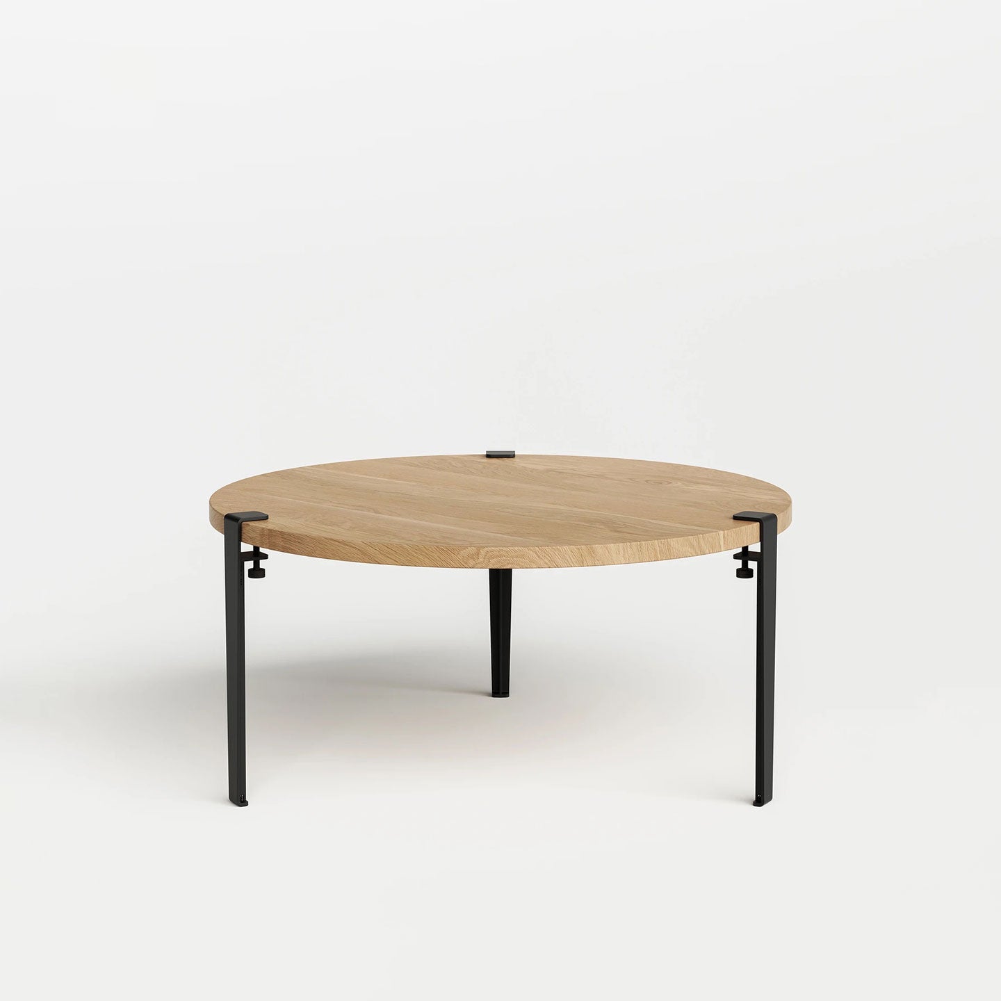 TIPTOE Round Coffee Table - Solid Oak