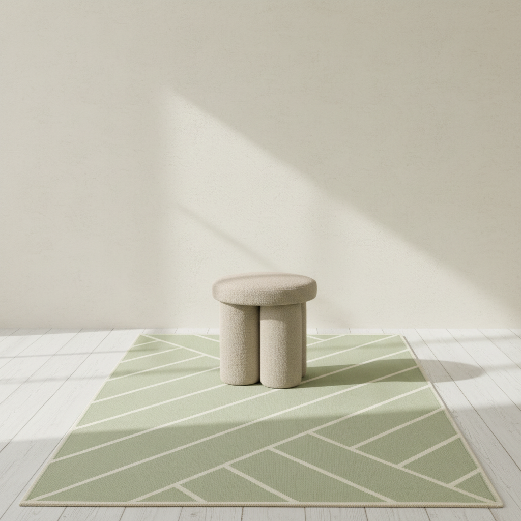 Vibeke Klint Rug VK-2, Light Olive