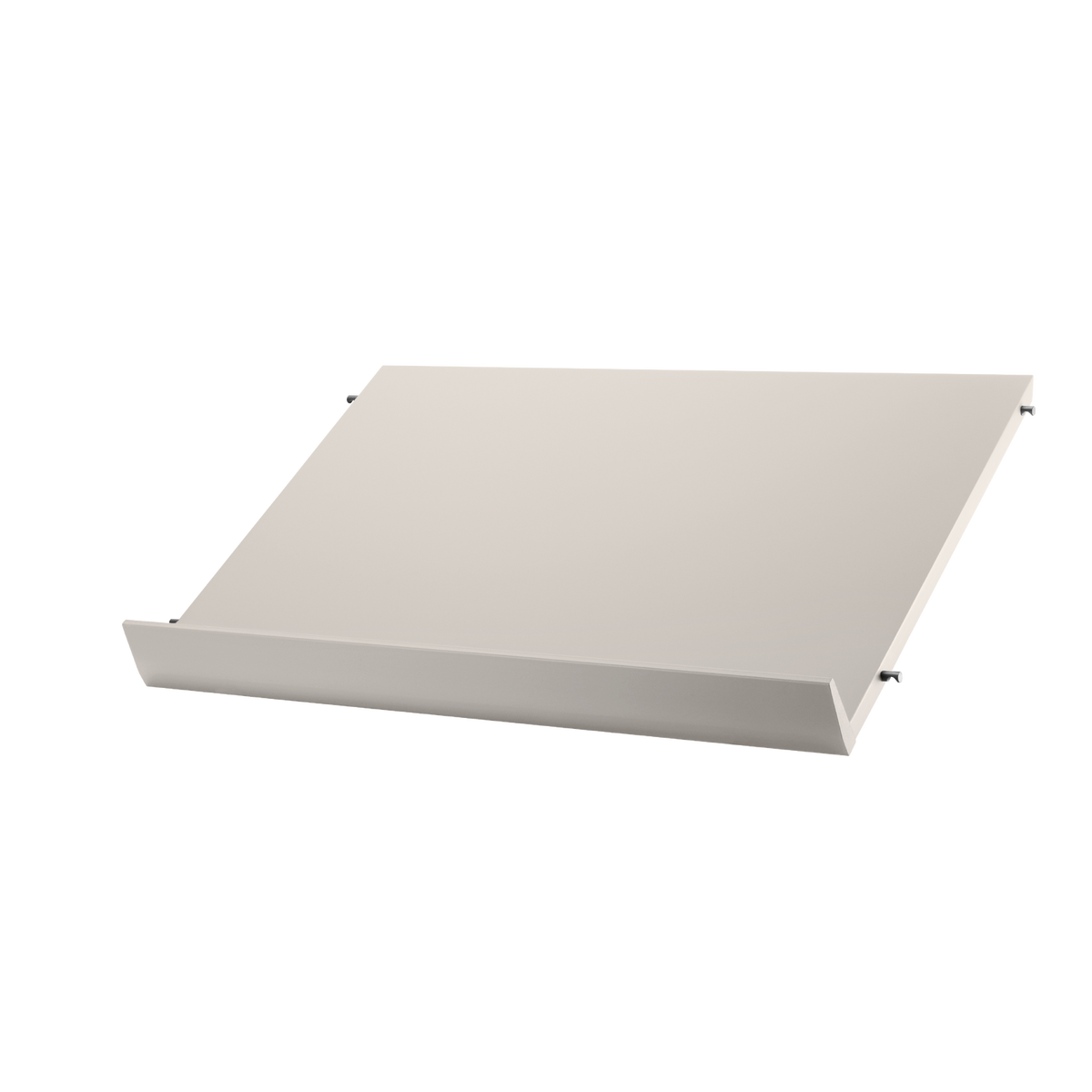 Magazine shelf solid w58 x d30 cm in Beige by String Furniture