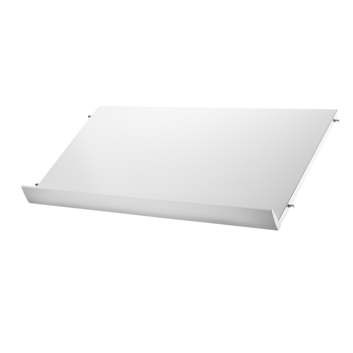 Magazine shelf solid w78 x d30 cm in White by String Furniture