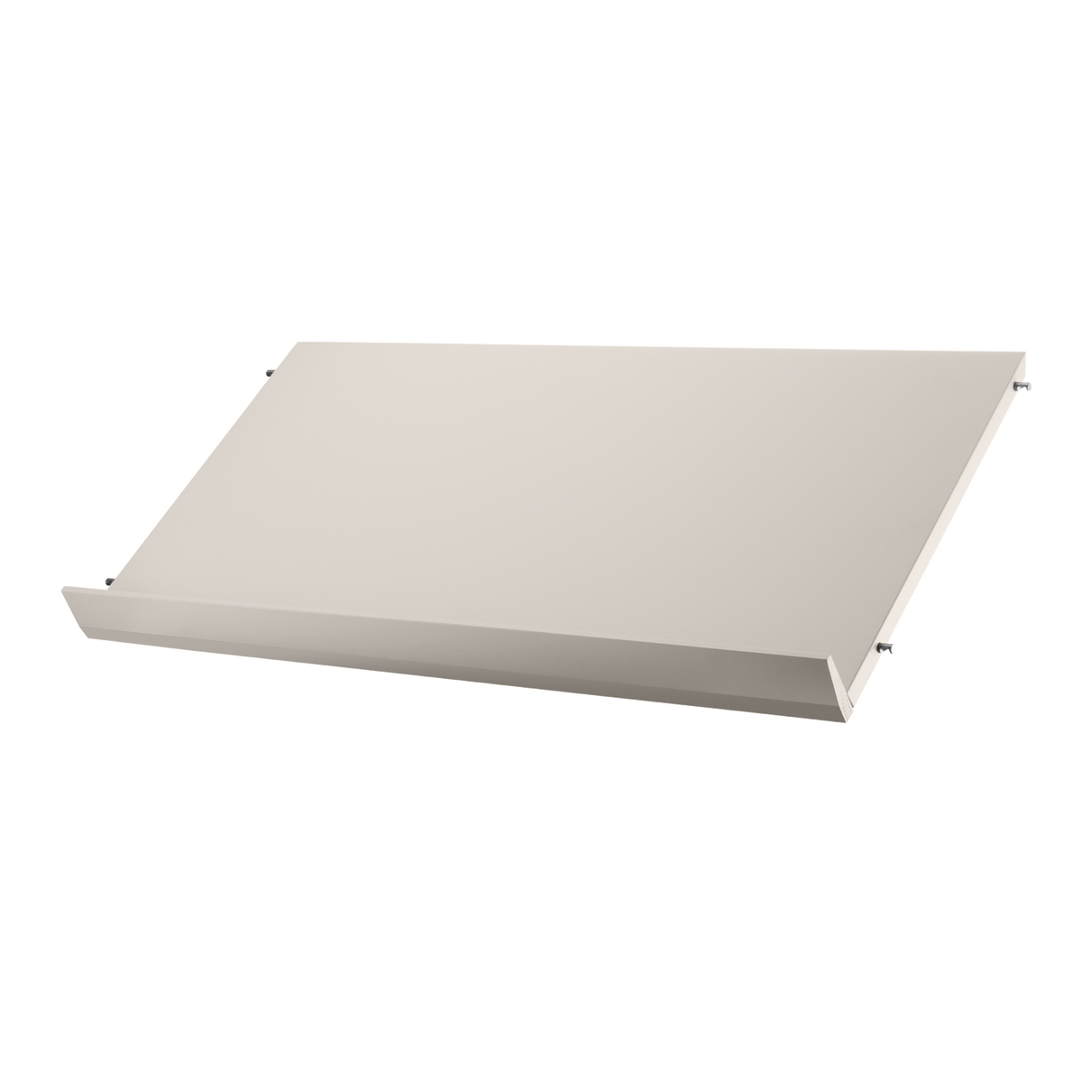 Magazine shelf solid w78 x d30 cm in Beige by String Furniture