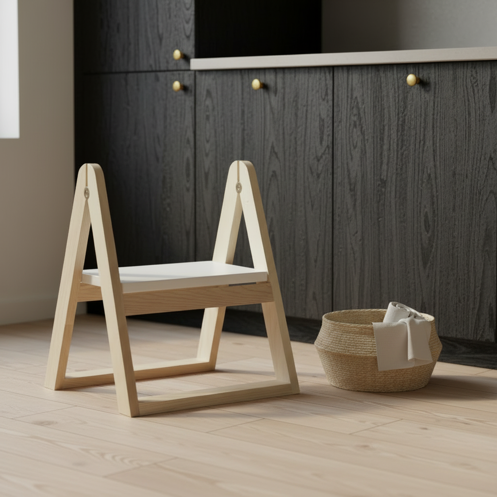 Gejst Reech Step Stool, Ash