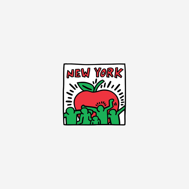 Apply Stickers - Keith Haring 3-Pack A