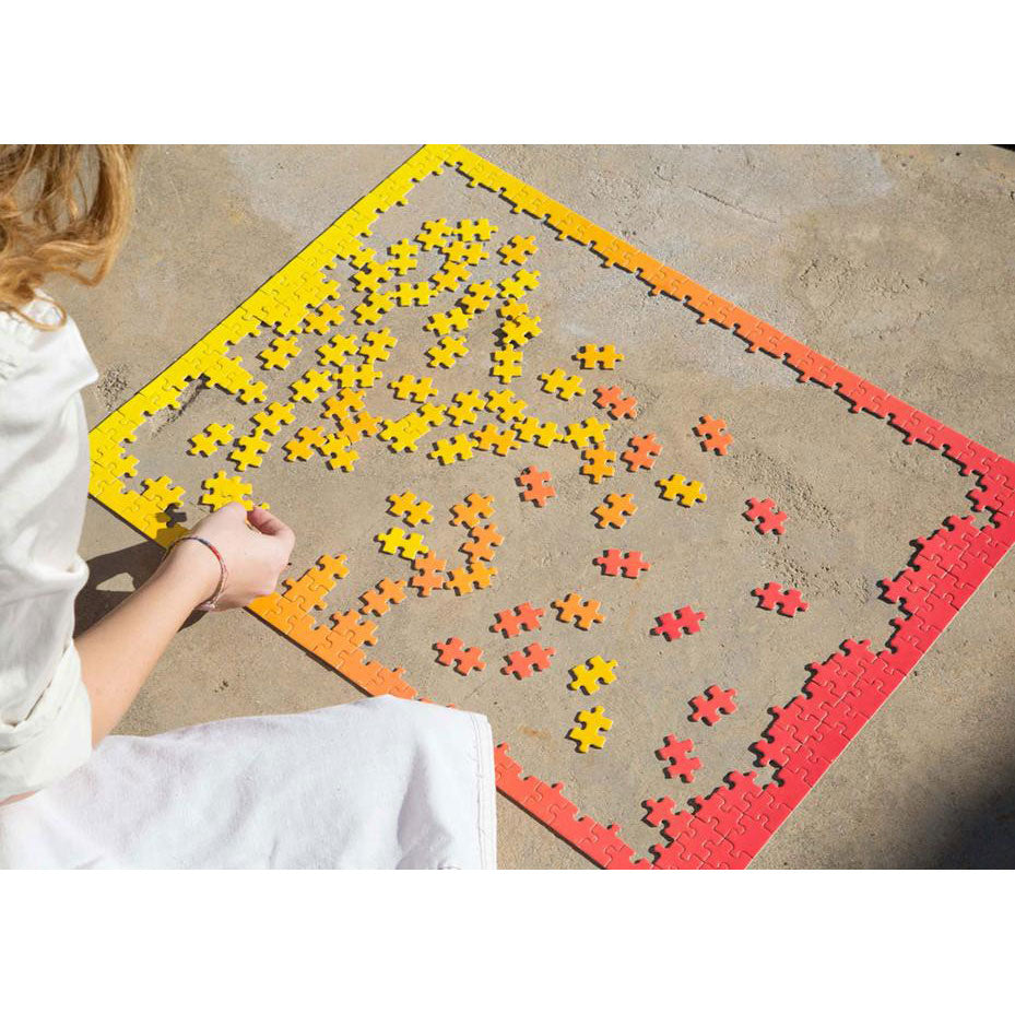 Areaware Gradient Puzzle - Red/Yellow